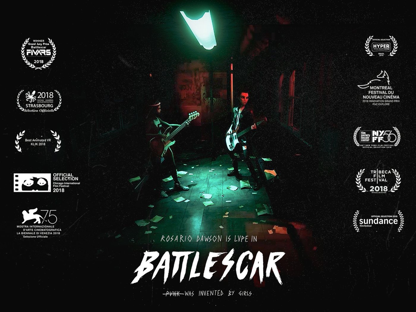 Visuel de Battlescar avec ses sélections en festival
