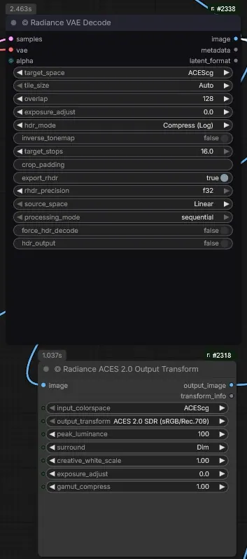 32-bit VAE decode node