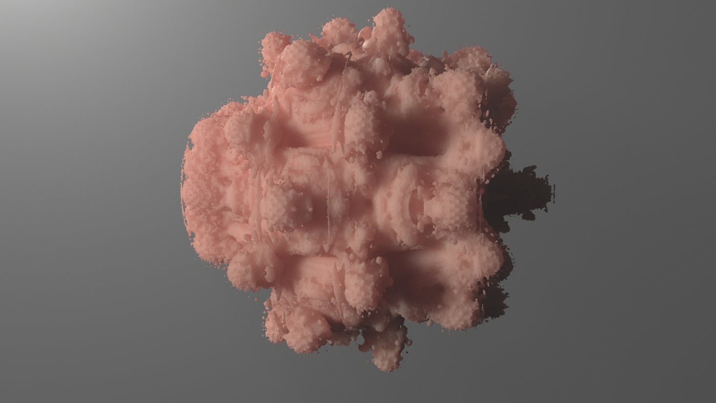 Mandelbulb, octave 4