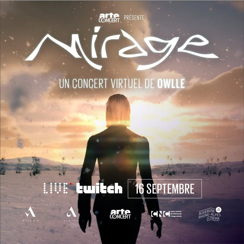 Poster for Mirage, Owlle's virtual concert