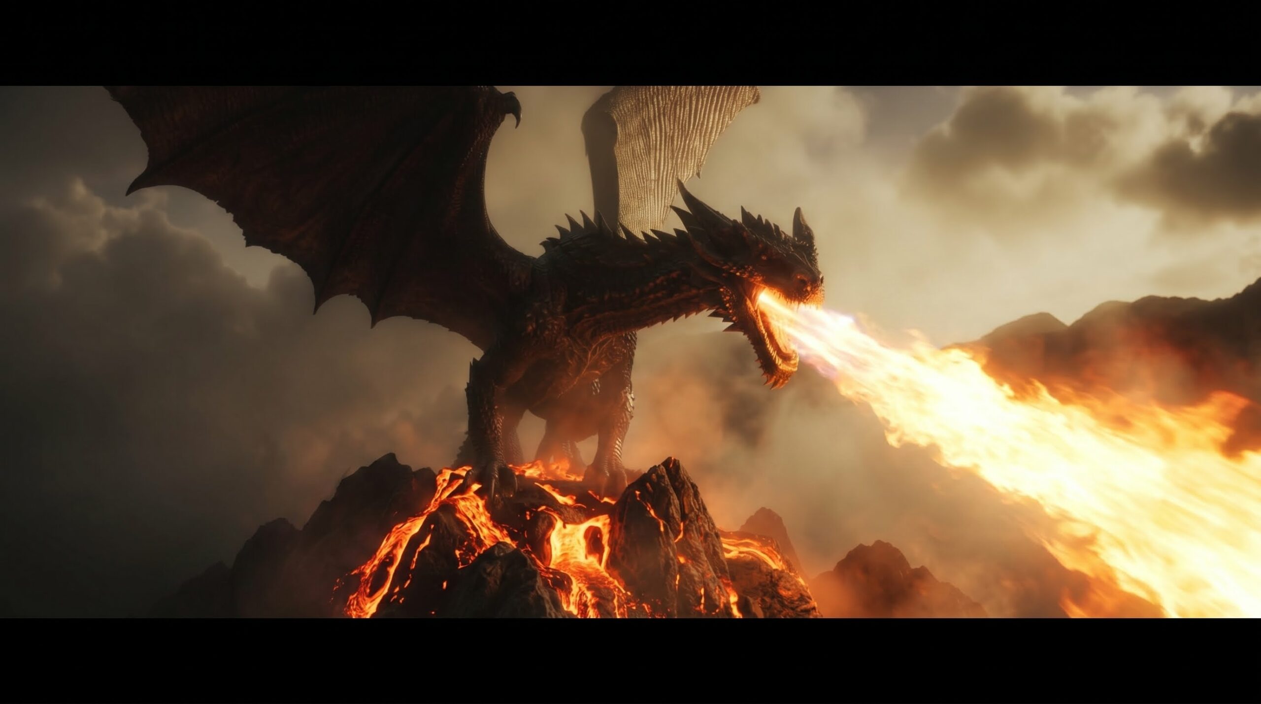 VFX & Compositing – Dragon & Fluides